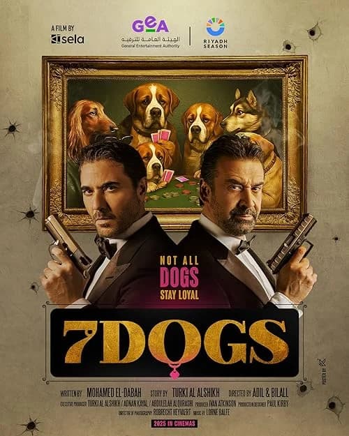 7 Dogs film posteri