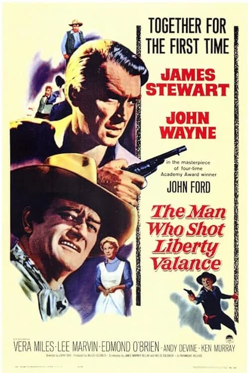The Man Who Shot Liberty Valance film posteri