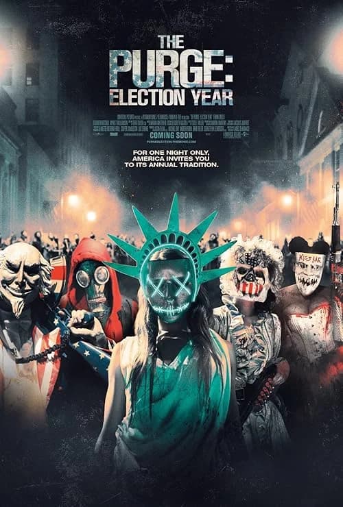 The Purge: Election Year film posteri